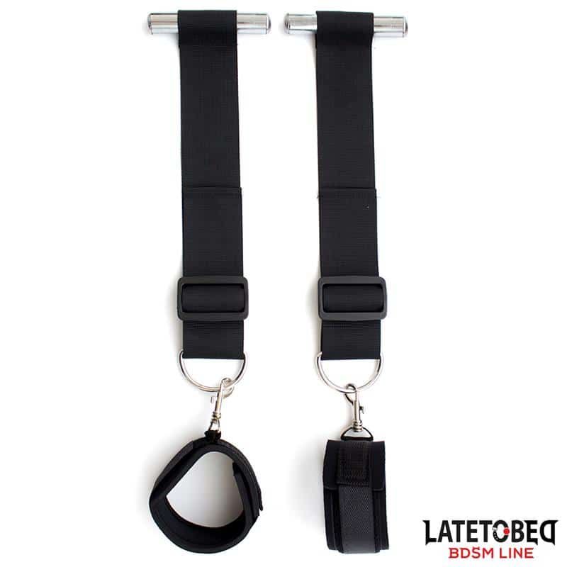 Door-Swing-Nylon-Bind-Neoprene-Wrist-Cuffs Door Swing Nylon Bind Neoprene Wrist Cuffs - Image 1