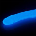 Double Dildo Lumino 14.5 Blue Light - Image 3