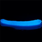 Double Dildo Lumino 14.5 Blue Light - Image 4