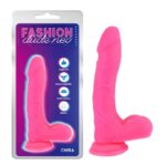 Dual Density Dildo Pink 8 - Image 5