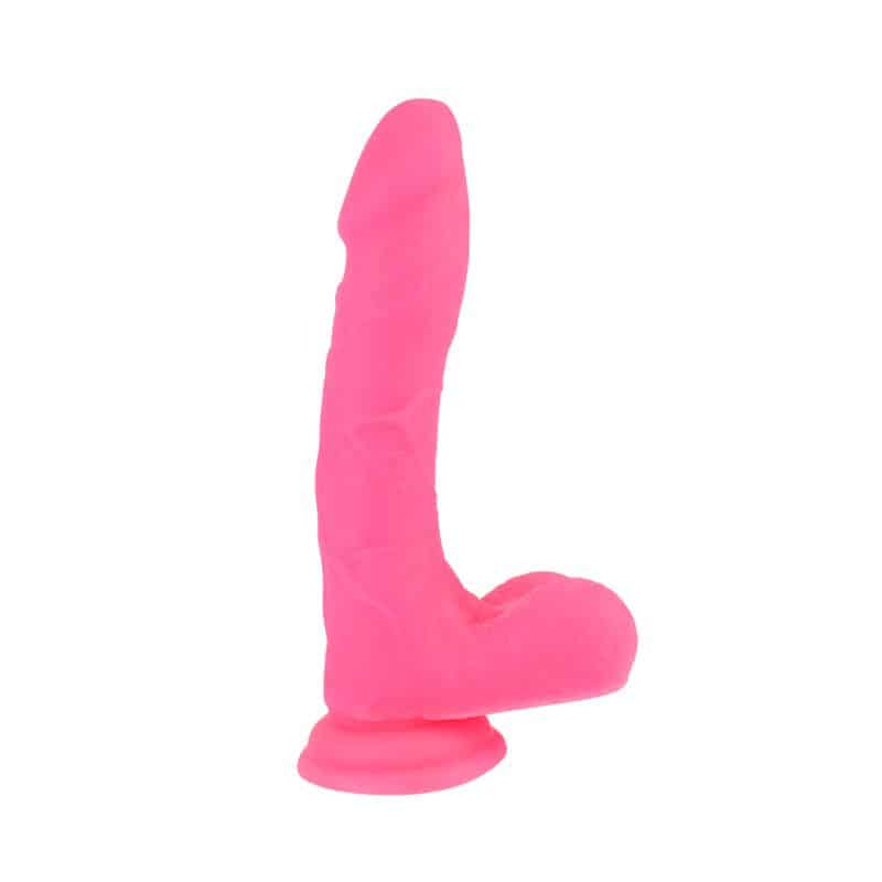 Dual-Density-Dildo-Pink-8 Dual Density Dildo Pink 8 - Image 1