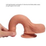 Dual Layer Silicone Dildo Azazel 18 cm - Image 4
