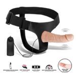 Eleto Detachable Strap-On with Hollow Dildo, Vibration and Remote Control - Image 2