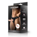 Eleto Detachable Strap-On with Hollow Dildo, Vibration and Remote Control - Image 5