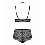 Elizenes 2 Piece Lace Bra Set With Halterneck - Image 3