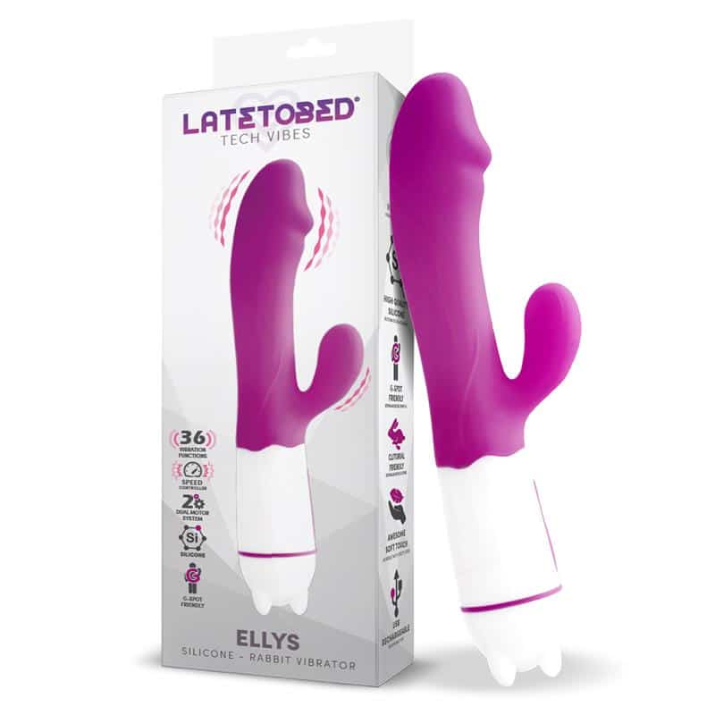 Ellys-USB-Vibration-36-Functions-Silicone-Purple Ellys USB Vibration 36 Functions Silicone Purple - Image 1