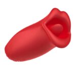 Ember Licking and Vibrating Mouth Shape Massager USB Silicone - Image 2