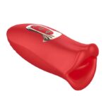 Ember Licking and Vibrating Mouth Shape Massager USB Silicone - Image 5