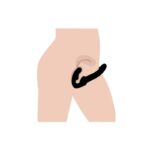 Evoke Vibrating Strapless Strap-On Black - Image 5