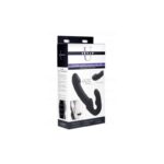 Evoke Vibrating Strapless Strap-On Black - Image 6