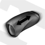 Evony Oral Sex Male Masturbator Suction and Vibration 2 Motors USB Silicone - Image 4