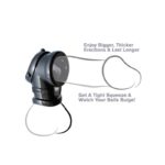 Fantasy C-Ringz Cock Pipe with Ball-Stretcher Black - Image 2