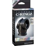 Fantasy C-Ringz Cock Pipe with Ball-Stretcher Black - Image 3