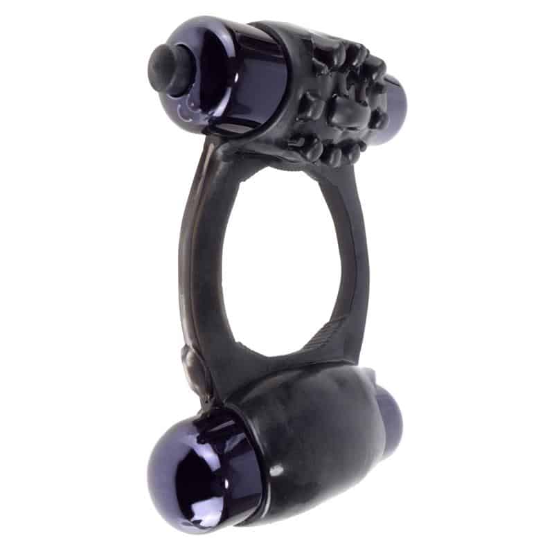 Fantasy-C-Ringz-Duo-Vibrating-Super-Ring-Black Fantasy C-Ringz Duo-Vibrating Super Ring Black - Image 1