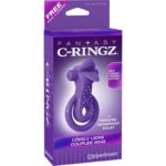 Fantasy C-Ringz Lovely Licks Couples Ring Purple - Image 3