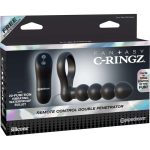 Fantasy C-Ringz Remote Control Double Penetrator Black - Image 2