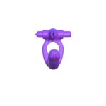 Fantasy C-Ringz Silicone Double Penetrator Rabbit Purple - Image 5