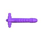Fantasy C-Ringz Silicone Double Penetrator Rabbit Purple - Image 7