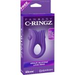 Fantasy C-Ringz Venus Silicone Love Ring Purple - Image 3