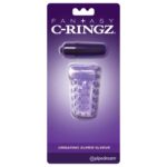 Fantasy C-Ringz Vibrating Cock Sleeve Purple - Image 3