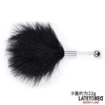 Feather Tickler with Acrylic Metal Handle - Image 3