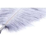 Feather Tickler with Wrapped 46 cm Black/White - Image 2