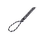 Feather Tickler with Wrapped 46 cm Black/White - Image 4