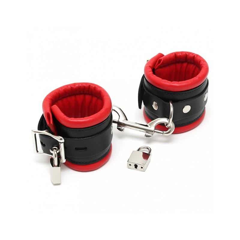 Feet-Cuffs-LUX-7-CM-with-Padlocks Feet Cuffs LUX 7 CM with Padlocks - Image 1