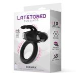 Fermax Vibrating Ring with Rabbit USB Silicone Black - Image 2