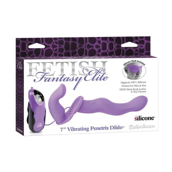 Fetish Fantasy Elite  17, 80 cm Penetrix Dildo Vibrating Purple - Image 2