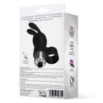 Fingyhop Vibrating Bullet with Rabbit Black - Image 3