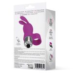 Fingyhop Vibrating Bullet with Rabbit Silicone Purple - Image 3
