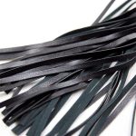 Flogger Diamond Pattern and Metal Hardware 39 cm Red - Image 4