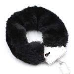 Furry Metal Handcuffs Black - Image 11