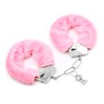 Furry Metal Handcuffs Pink - Image 9