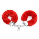 Furry Metal Handcuffs Red - Image 7