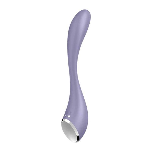 G-Spot Flex 5+ Multi Vibrator with Satisfyer Connect APP Lilac - Image 5