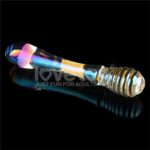 GLow in the Dark Glass Dildo Twilight Gleam Twin Pleasures - Image 3