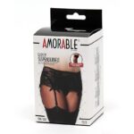 Garter Belt with Thong and Stockings Black - Image 8