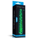 Glow in the Dark Glass Dildo Twilight Gleam Slim - Image 3
