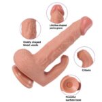 Haydon Dildo with 20 Modes of Vibration and Clitoris Stimulator - Image 5