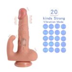 Haydon Dildo with 20 Modes of Vibration and Clitoris Stimulator - Image 8