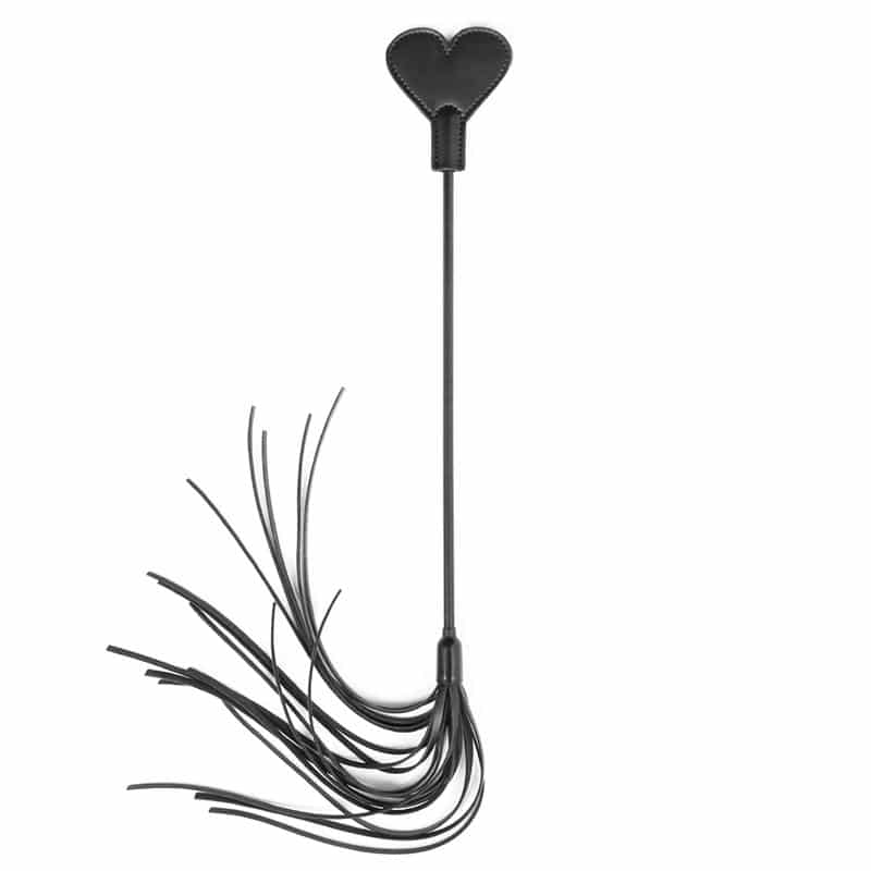 Heart-Paddle-with-Flogger-60-cm Heart Paddle with Flogger 60 cm - Image 1