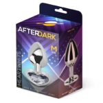 Heart Shaped Butt Plug White Size M - Image 2