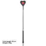 Heart shaped riding crop 51 cm - Image 8