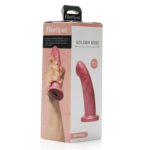 Herspot Dildo Golden Rose Medium Size - Image 7