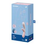 Hot Lover Heat Effect Vibrator with APP Duo-Pink - Image 6