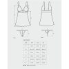 Imperia Babydoll og Thong Sort af OBSESSIVE billede 2