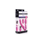 Inflatable Strapless Strap-on Inflatable Function with Remote Control Pink - Image 5
