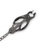 Japanese Nipple Clamps with Chain Black - Image 3